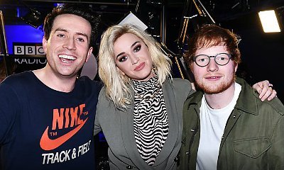 Watch Ed Sheeran Adorably Crash Katy Perry's Interview