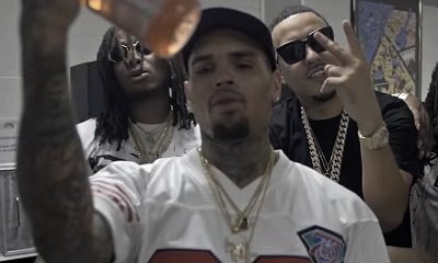 French Montana Partying With Chris Brown and Migos in 'Hold Up' Music Video