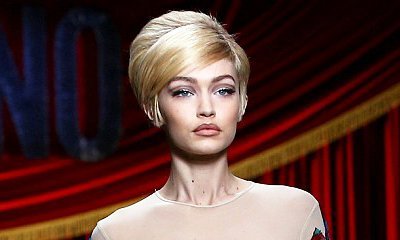 Oops! Gigi Hadid Stumbles During Moschino Show at Milan Fashion Week