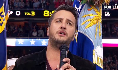 Luke Bryan Delivers Impressive Performance of 'The Star-Spangled Banner' at Super Bowl LI