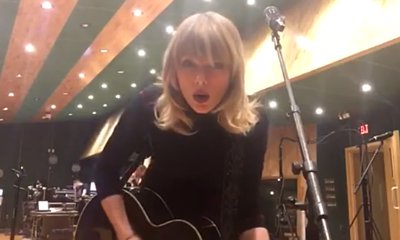 Taylor Swift Rehearses Stripped-Down Version of 'I Don't Wanna Live Forever' for Super Bowl Pre-Show