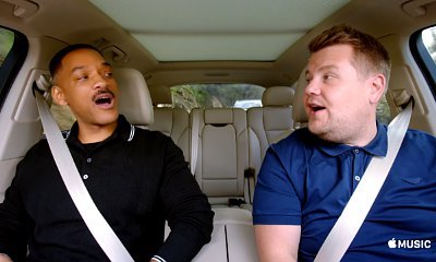 Will Smith, James Corden and Ariana Grande Are Featured in First 'Carpool Karaoke' Promo