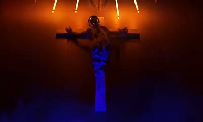 'American Gods': Neon-Lit Opening Title Sequence Worships Crucified Astronaut