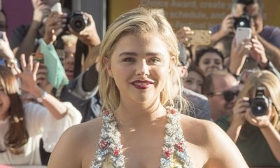 Chloe Moretz Gets New Tattoo Under Her Boob After Debuting Platinum Blonde Bob