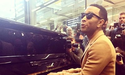 Watch: John Legend Surprises London Commuters With Mini-Concert at Train Station