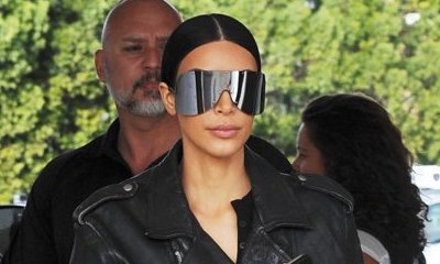 Kim Kardashian Is Spotted Wearing Revealing Sheer Gown on 'Ocean's Eight' Filming Set