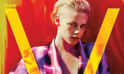 Kristen Stewart Goes Blonde and Strips Down to a Thong for V Magazine