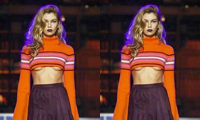 Stella Maxwell Flaunts Underboob at Rihanna's Fenty x Puma Fashion Show