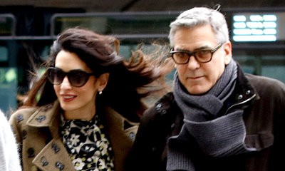 Amal 'Kicks' George Clooney Out of the Bedroom During Her Pregnancy