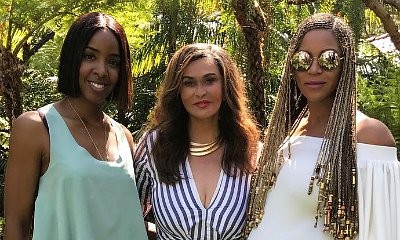 Beyonce Shows Off Baby Bump During Easter Celebration With Mom Tina and Kelly Rowland
