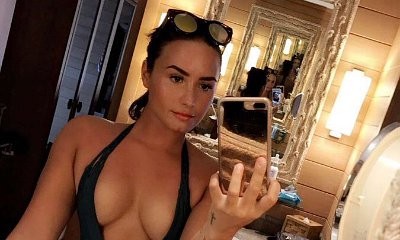 Demi Lovato Sparks Boob Surgery Rumor With New Cleavage-Baring Photos