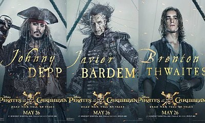 See Jack Sparrow, Villain Salazar and Henry Turner in 'Pirates of the Caribbean 5' New Posters