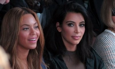 Kim Kardashian Attempts to Steal Beyonce's Baby Spotlight by Having Twins