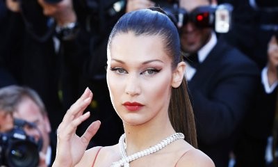 Bella Hadid Enjoys Dinner Date With Mystery Hunk in Rome and Leaves With Bouquet of Roses