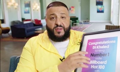 DJ Khaled Takes Over Social Media to Celebrate Billboard Hot 100 No. 1 Debut of 'I'm the One'