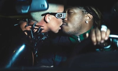 Future Makes Out With Amber Rose and Grabs Her Booty in 'Mask Off' Video