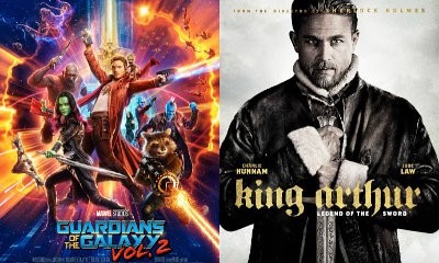 'GOTG Vol. 2' Remains at No. 1 at Box Office, 'King Arthur: Legend of the Sword' Flops