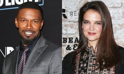 Jamie Foxx and Katie Holmes Board Private Jet Together in Paris Despite Boldly Denying Romance