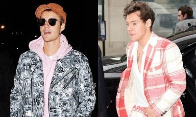 Justin Bieber Supports Harry Styles' New Album