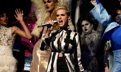 Katy Perry Performs Taylor Swift Diss Track 'Swish Swish' on 'SNL'