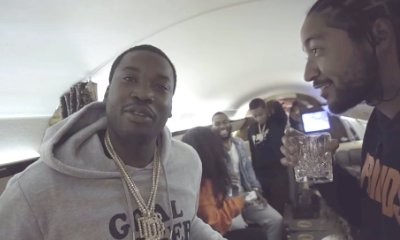 Meek Mill Celebrates Birthday on Private Jet in 'Glow Up' Music Video