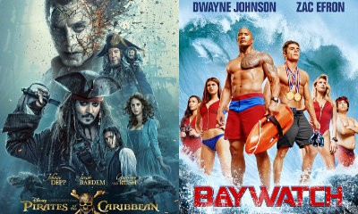 'Pirates of the Caribbean 5' Sails to No. 1 at Box Office, 'Baywatch' Sinks