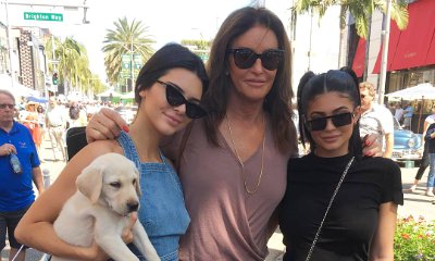 Caitlyn Jenner Celebrates Father's Day With Kendall and Kylie in Beverly Hills
