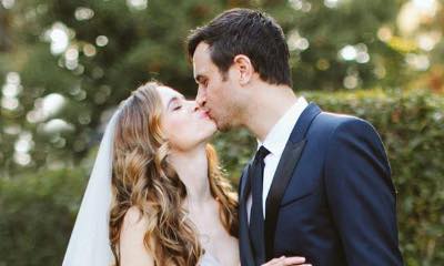 Danielle Panabaker and Hayes Robbins Tie the Knot - See the Pic