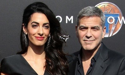 George Clooney and Wife Amal Welcome Son Alexander and Daughter Ella