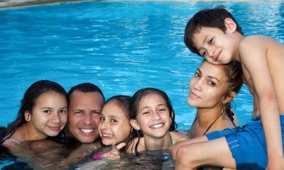 Jennifer Lopez Looks Beaming in a Sweet Photo With Alex Rodriguez and Their Kids