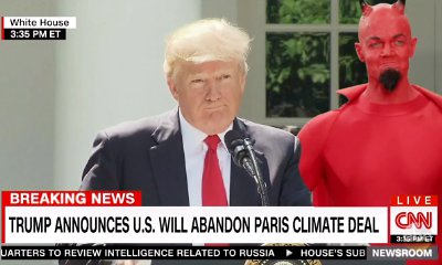 Jimmy Kimmel Explains How Devil Plays Part in Trump's Decision to Leave Paris Climate Accord