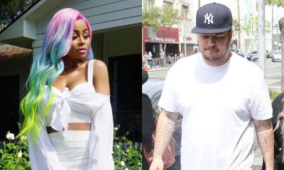 Blac Chyna Steps Out With Unicorn Hair Amid Rob Kardashian Drama