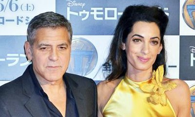 George and Amal Clooney Spotted With Their Twins for the First Time