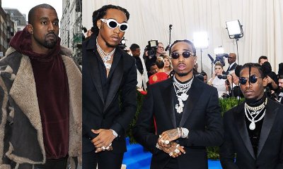 Kanye West and Migos Spotted Hitting L.A. Studio Together
