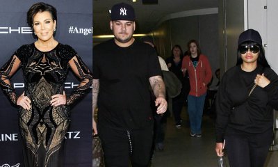 Kris Jenner Is 'Trying to Remain Calm' Amidst Rob Kardashian's Nasty Feud With Blac Chyna