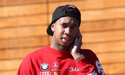 Tyga Steps Out With Kylie Jenner-Lookalike
