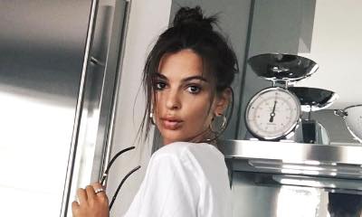 Emily Ratajkowski Shows Off Peachy Bum in Tiny Crop Top and Black Thong - See the Sexy Snap!