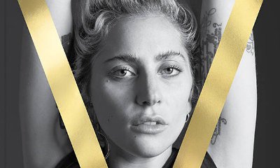Lady GaGa Almost Flashes Nipple on V Magazine Cover