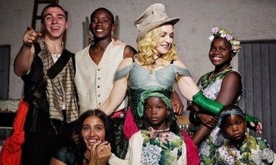 Madonna Rings in Birthday With All Her Six Children in Italy