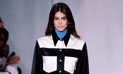 Cindy Crawford's Daughter Kaia Gerber Makes Her Runway Debut at Calvin Klein's Show
