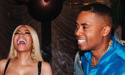 Nas Kisses Nicki Minaj at His Birthday Bash. Finally Confirming Romance?