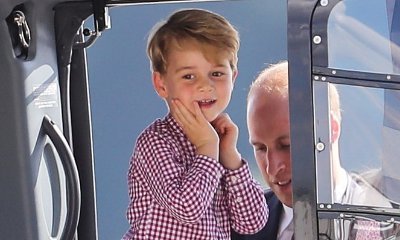 Prince George Attends His First Day of School With Prince William as Kate Stays at Home