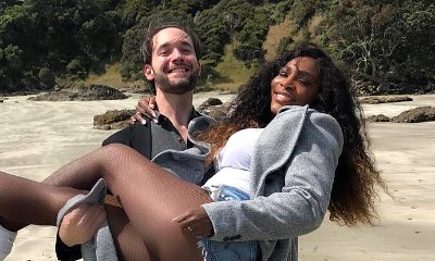 Serena Williams' Husband Alexis Ohanian Pats Her Butt as They Board Private Jet for Honeymoon
