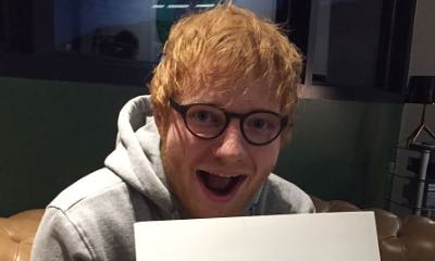 Ed Sheeran Named Spotify's 2017 Most Streamed Artist