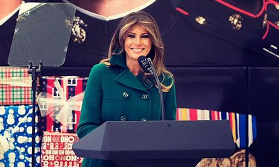 Melania Trump Slammed for Inappropriate Christmas Selfie