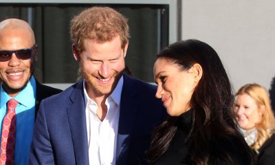 Prince Harry and Meghan Markle Are All Smiles in First Joint Royal Event in Nottingham