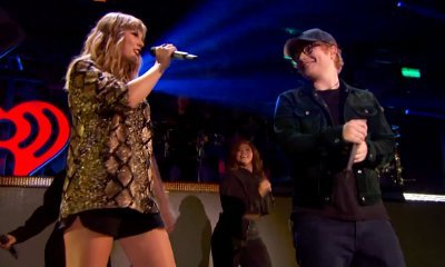 Watch Taylor Swift and Ed Sheeran Deliver Surprise Duet at 2017 Jingle Ball