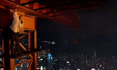Dwayne Johnson Jumps Off the World's Tallest Building in 'Skyscraper' Super Bowl Spot