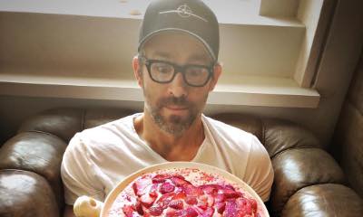 Ryan Reynolds Bakes Wife Blake Lively a Heart-Shaped Valentine's Day Cake, but 'the Icing Is Glue'