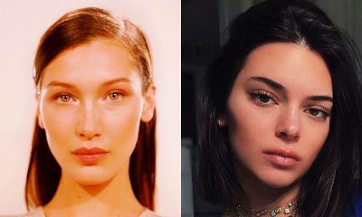 Bella Hadid and Kendall Jenner Hit the Beach Topless in New Throwback Photos